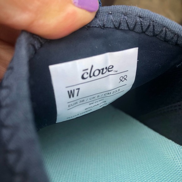 NEW Clove Limited Edition Aqua Blue Classic Shoes Sz 7 Healthcare Nursing - Picture 7 of 14